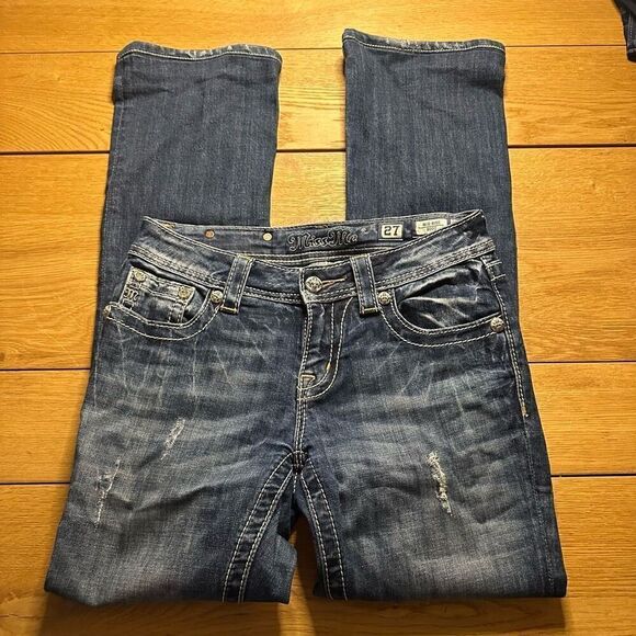 Miss Me mid rise boot jeans 27 - Picture 1 of 9